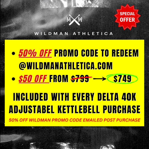 Wildman Delta-40 Adjustable Kettlebell