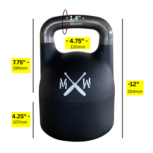 Wildman Delta-40 Adjustable Kettlebell