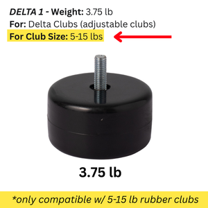 Delta Weights - 3.75 lb Individual weight