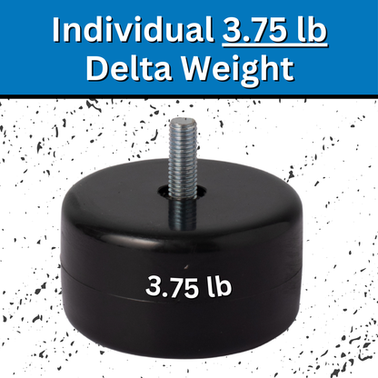 Delta Weights - 3.75 lb Individual weight