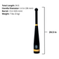 *NEW Delta Clubs (Fixed Weight Adjustable Rubber Clubs)